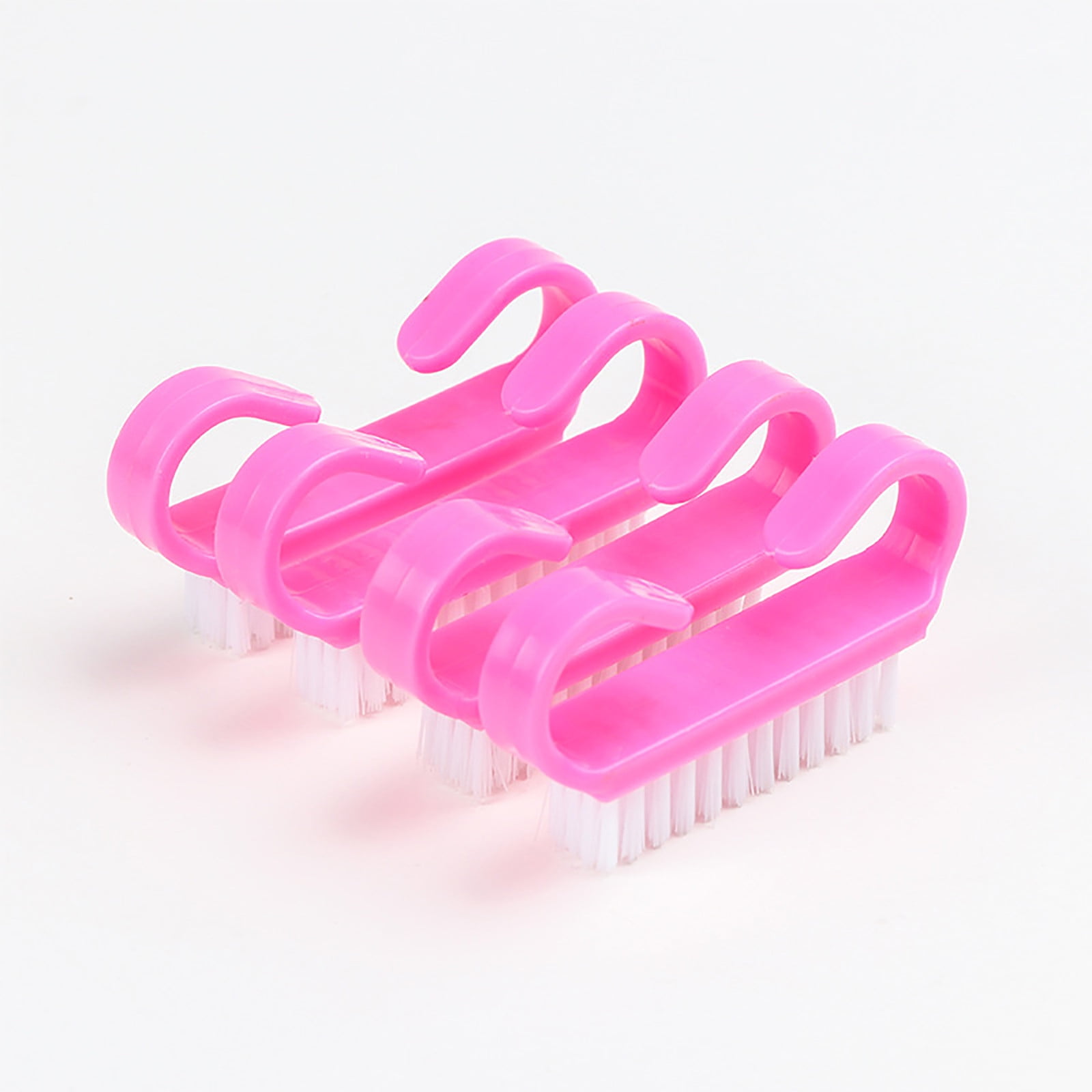 10 PCS Cleaning Brush Tools Nail Art Care Manicure Pedicure Remove Dust  Small Angle Clean Brushes(Blue)